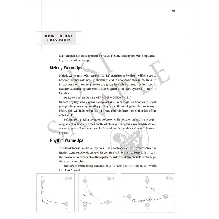 Beginning Ear Training, book with audio access; Gilson Schachnik