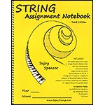 String Assignment NoteBook, 2nd edition; Sujoy Spencer (Sujoy Strings)