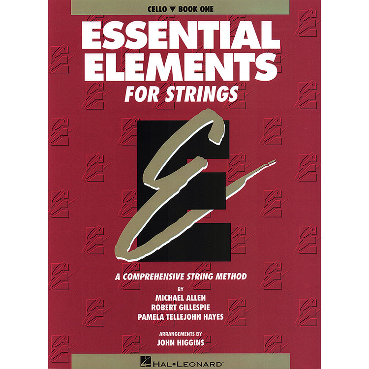 Essential Elements for Strings (Original), Book 1, for cello; Allen (Hal Leonard)