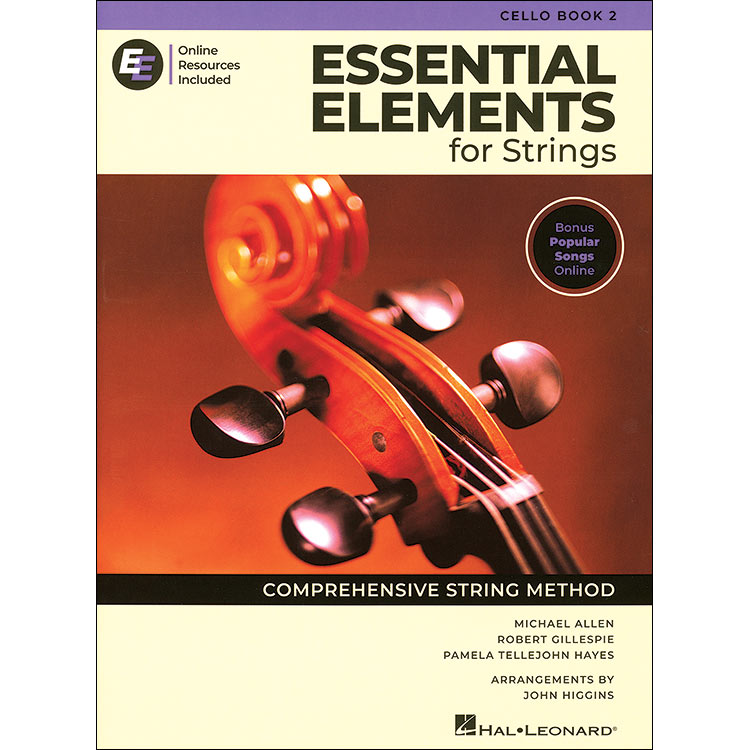Essential Elements, Book 2 for cello (2025 edition); Allen