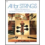 All for Strings Theory Workbook, Book 2, for cello;Anderson/Frost (Neil Kjos Music)