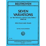 7 Variations on "Bei Mannern, welche Liebe fuhlen", WoO 46 for cello and piano; Ludwig van Beethoven