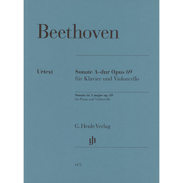 Sonata in A Major, Op. 69, for piano and cello; Ludwig van Beethoven