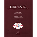 Sonata in A Major for Cello and Piano, Op.69 (Special Jubilee Edition); Ludwig van Beethoven