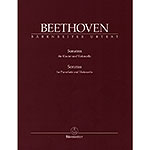 Sonatas for Piano and Violoncello (urtext, complete); Ludwig van Beethoven