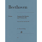 Sonatas for Violoncello & Piano, (revised urtext, complete); Ludwig van Beethoven