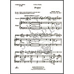 Prayer No. 1 from "Jewish Life", for cello and piano; Ernest Bloch (Carl Fischer)