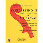 Concertino No. 2 in C Major, cello; J.B. Breval (Edition Delrieu)