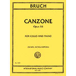 Canzone, Op.55 for cello and piano; Max Bruch