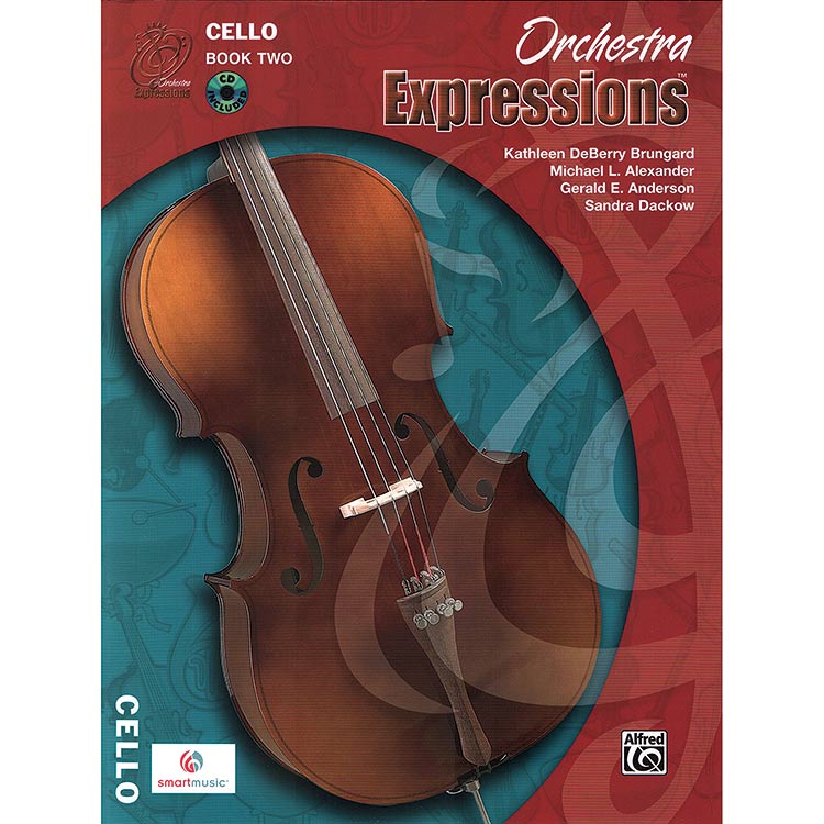 Orchestra Expressions, Book /CD 2, Cello; Brungard (Alfred)