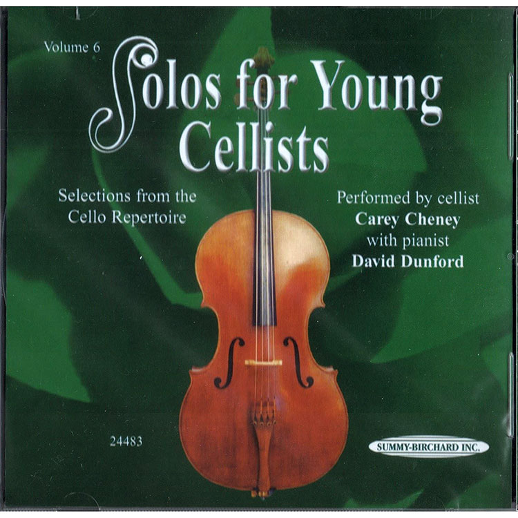 Solos for Young Cellists, CD 6; Carey Cheney (Summy)