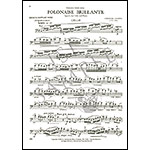 Polonaise Brillante, Op. 3, for cello and piano (Rose); Chopin (International)
