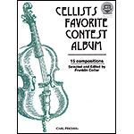 Cellist's Favorite Contest Album, with piano and audio access (Collier); Various (Carl Fischer)