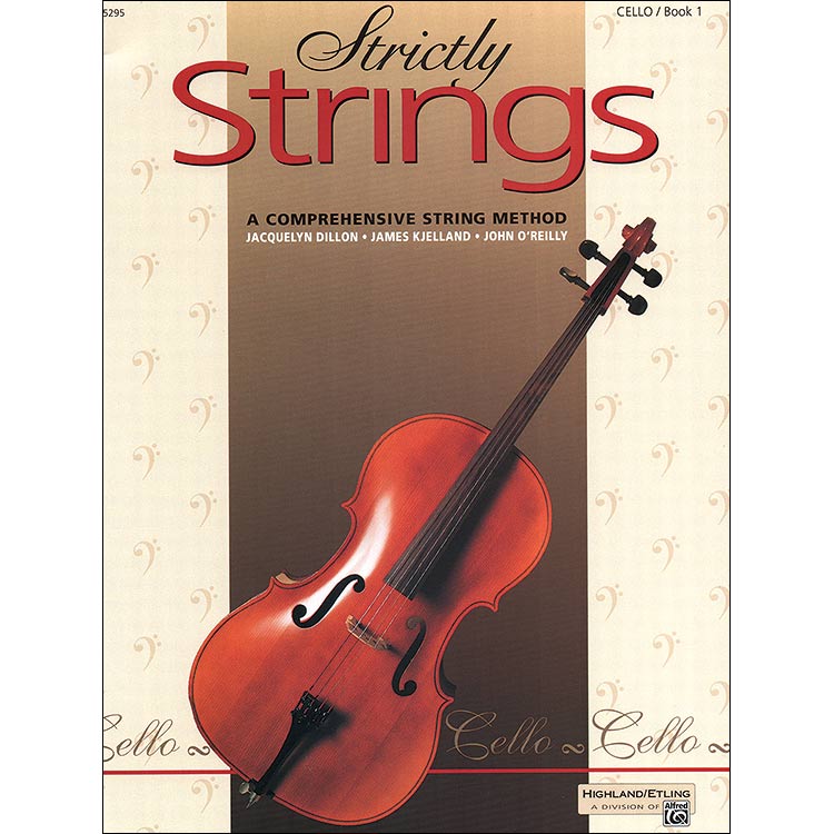 Strictly Strings, Book 1, for cello and piano; Jacquelyn Dillon, et al. (Alfred)