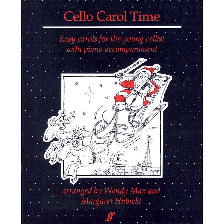 Cello Carol Time, with piano accompaniment (Faber)