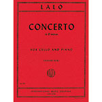 Concerto in D Minor for cello and piano; Edouard Lalo