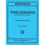 Sonatas in C Major and G Major (op. 2 (5 & 6) cello; Benedetto Marcello (International)