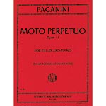 Moto Perpetuo, op. 11, cello; Paganini (Int)