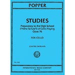 Studies for cello, Opus 76 (Preparatory to Op. 73); David Popper