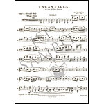 Tarantella, op.33, cello and piano; David Popper
