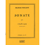 Sonata for cello and piano; Francis Poulenc