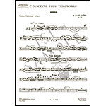 Concerto no. 1 in A Minor, op. 33, cello; Camille Saint-Saens (Durand)