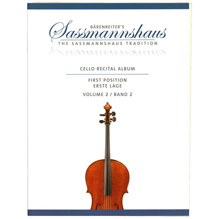 Cello Recital Album, volume 2, cello with piano or 2nd cello; Various (Barenreiter Verlag)