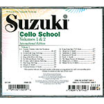 Suzuki Cello School, Volumes 1-2 CD - International Edition