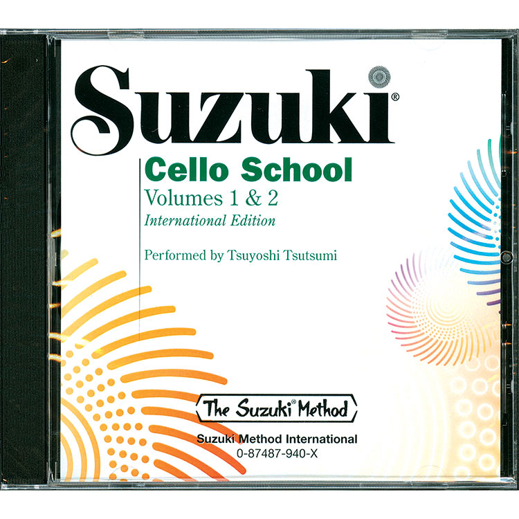 Suzuki Cello School, Volumes 1-2 CD - International Edition