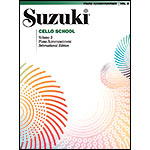 Suzuki Cello School, Volume 2, Piano accompaniment - International Edition