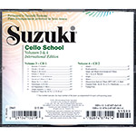 Suzuki Cello School, Volumes 3-4 CD - International Edition