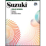 Suzuki Cello School, Volume 4, Book with CD - International Edition