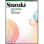 Suzuki Cello School, Volume 4, Piano accompaniment - International Edition