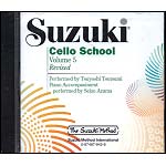 Suzuki Cello School, Volume 5 CD - Revised Edition