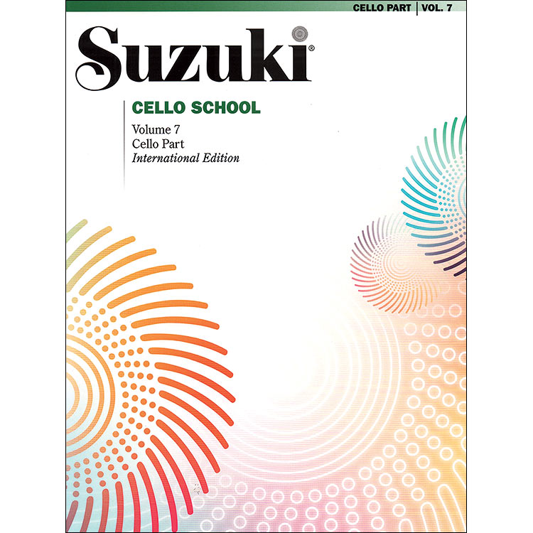 Suzuki Cello School, Volume 7 - International Edition