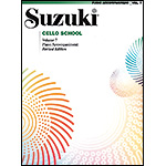 Suzuki Cello School, Volume 7, Piano accompaniment - Revised Edition