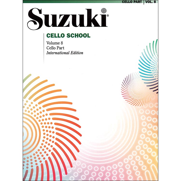 Suzuki Cello School, Volume 8 - International Edition