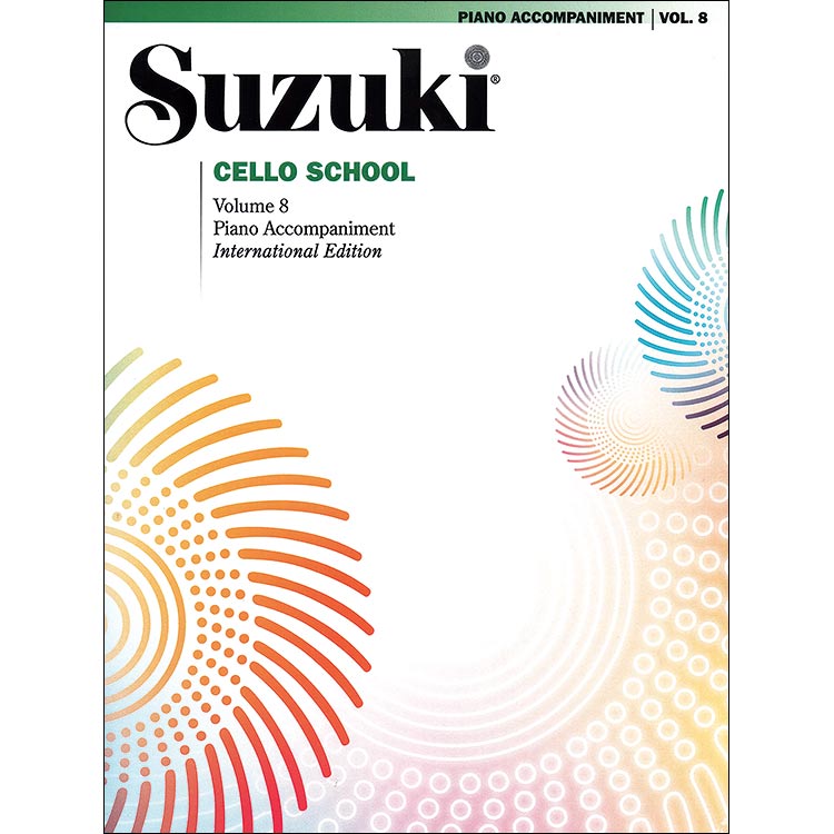 Suzuki Cello School, Volume 8, Piano Accompaniment - International Edition
