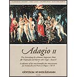 Adagio: Most Beautiful Slow Movements, volume 2, violoncello & piano; Various (Kunzelmann)