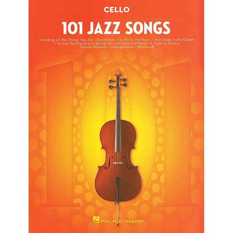 101 Jazz Songs for cello; Various (Hal Leonard)
