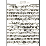 15 Two-Part Inventions, violin and viola, with separate parts (David); Johann Sebastian Bach (International)