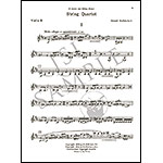 String Quartet, op. 11; Samuel Barber (G. Schirmer)
