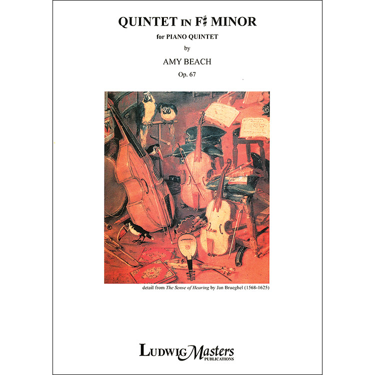 Piano Quintet in F-sharp minor (score and parts); Amy Beach