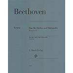 Duo for violin and cello (fragment); Ludwig van Beethoven (G. Henle Verlag)