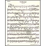 Grosse Fuge for string quartet, opus 133 (urtext); Ludwig van Beethoven (Barenreiter)