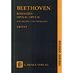 Two Romances op. 40 & 50, Study Score; Beethoven (Hen)