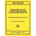 Grand Duo Concertante for violin, bass, and piano; Giovanni Bottesini