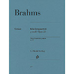 Piano Quartet in G Minor, op. 25 (urtext); Johannes Brahms (G. Henle Verlag)