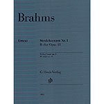 String Sextet #1 in B-flat Major, opus 18; Johannes Brahms (G. Henle)