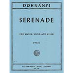 Serenade in C Major, op.10, string trio; Erno von Dohnanyi (International)